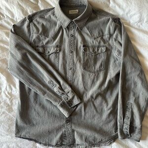 Tecovas Charcoal Button Down Shirt